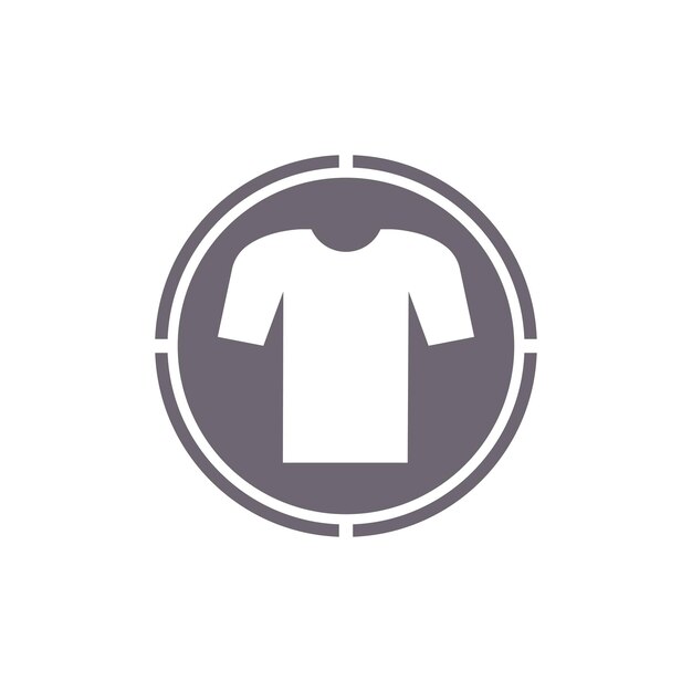 Fondo de vector de icono de camiseta