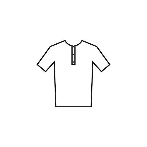 Fondo de vector de icono de camiseta