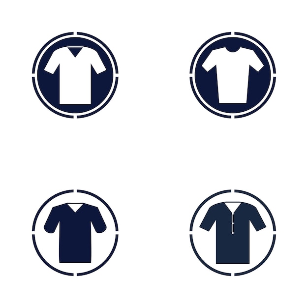 Fondo de vector de icono de camiseta
