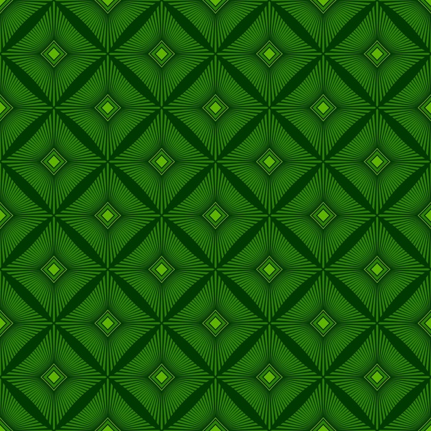 FONDO DE VECTOR INCONSÚTIL VERDE CON CUADRADOS ABSTRACTOS