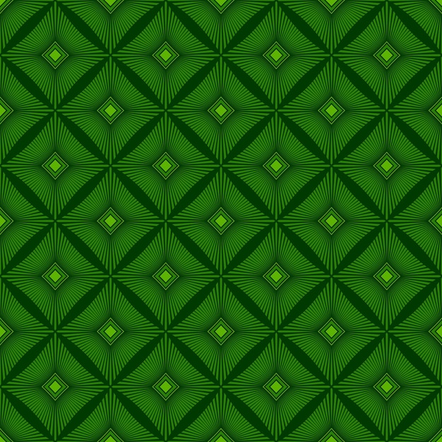 FONDO DE VECTOR INCONSÚTIL VERDE CON CUADRADOS ABSTRACTOS