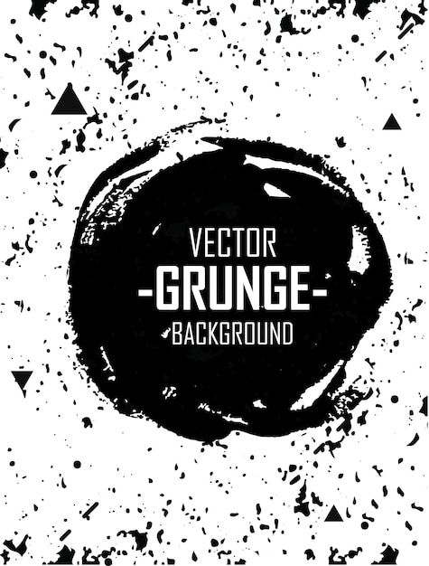 Vector fondo de vector libre grunge negro