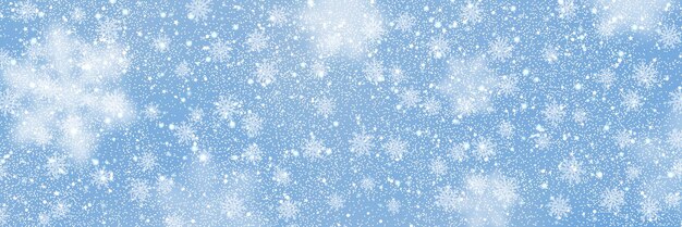 Fondo de vector de lujo de Navidad y año nuevo con estrellas y copos de nieve