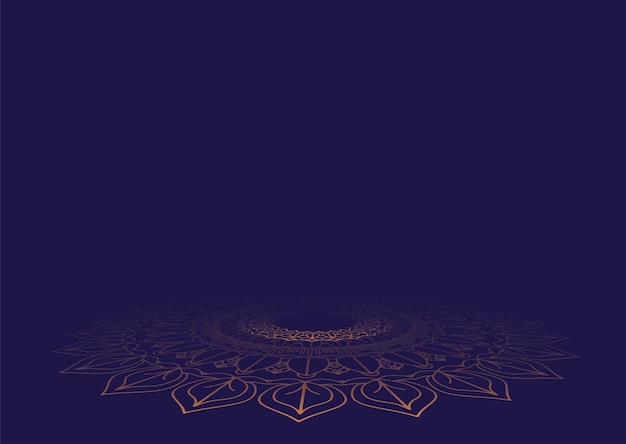 Vector fondo de vector de mandala de diwali