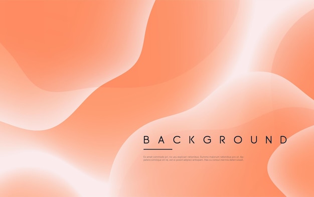 Fondo de vector minimalista abstracto con formas de burbujas líquidas brillantes