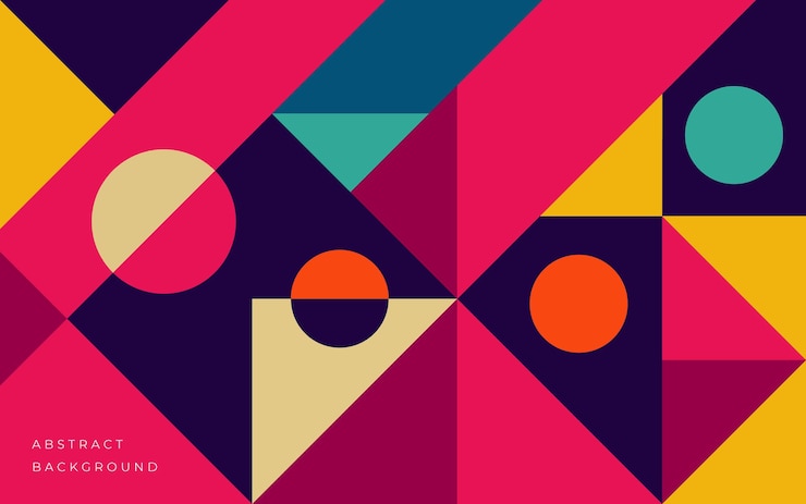 Vector fondo de vector moderno a todo color