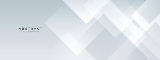 Fondo de vector monocromo blanco abstracto para folleto de diseño folleto de sitio web Fondo de pantalla blanco geométrico para página de inicio de presentación de certificado