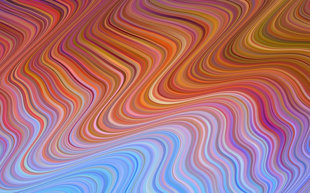 Fondo de vector multicolor claro con círculos abstractos