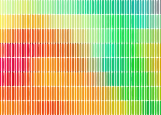 Fondo de vector multicolor suave abstracto de verano con rayas