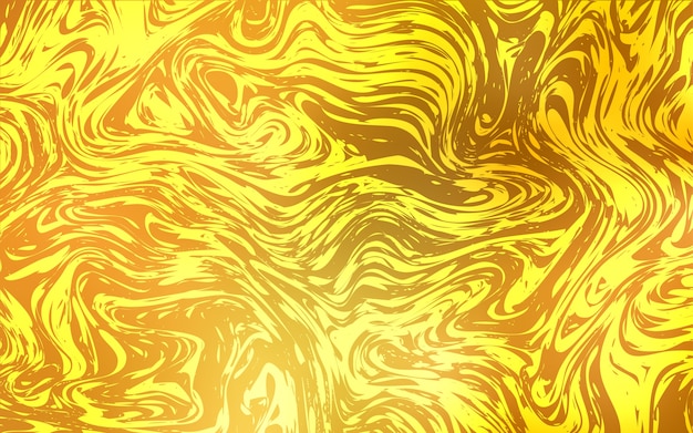 Fondo de vector naranja claro con formas de lava