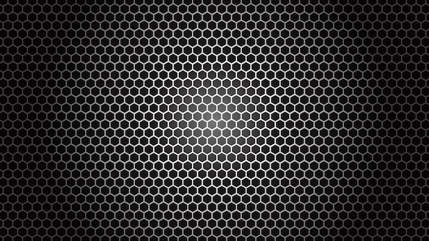 Vector fondo de vector negro de polígono de superficie de textura de fibra de carbono