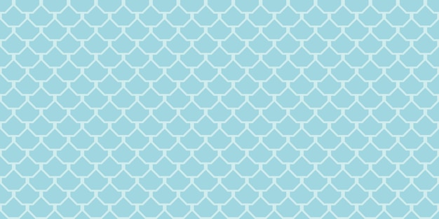 Fondo de vector de patrón azul transparente geométrico abstracto