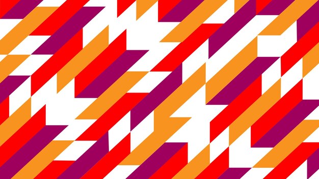 Fondo de vector de patrón de colores de patrón diagonal geométrico abstracto sin fisuras