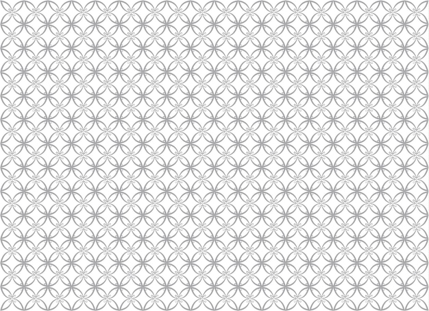 Fondo de vector de patrón de forma floral