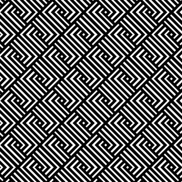 Fondo de vector de patrón geométrico abstracto sin fisuras.