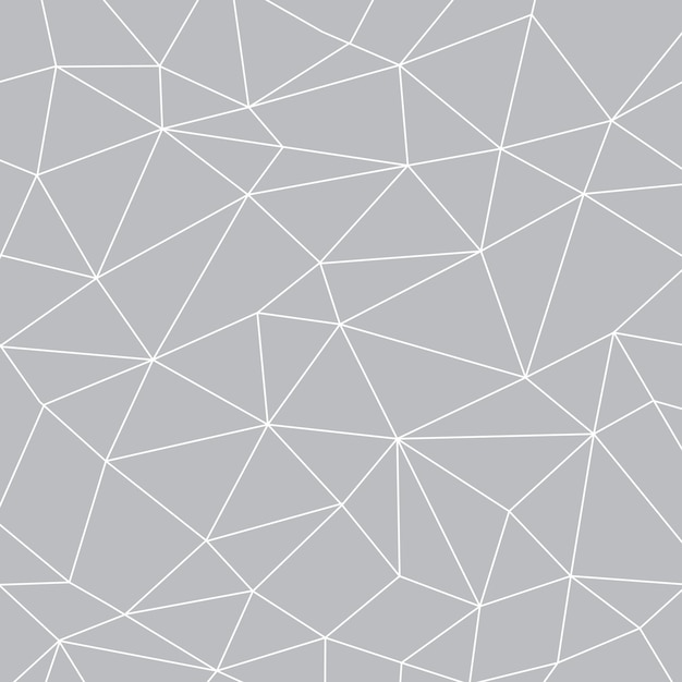 Fondo de vector de patrón de repetición de gráfico polivinílico bajo geométrico