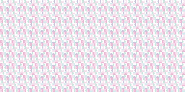 Fondo de vector de patrón retro inconsútil geométrico abstracto