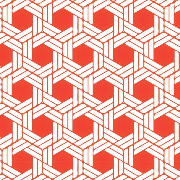 Fondo de vector de patrones sin fisuras de hexágono geométrico