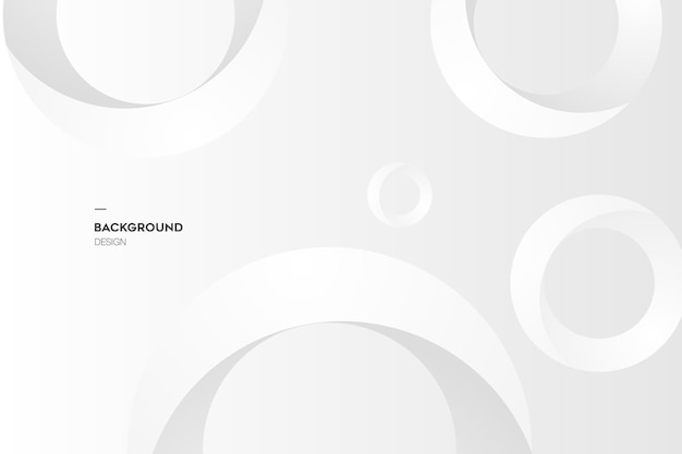 fondo de vector premium de curva de color degradado blanco y gris abstracto