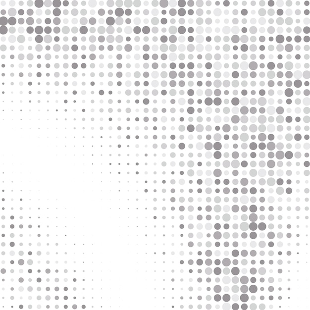 Fondo de vector punteado abstracto. Efecto de semitono. Eps10