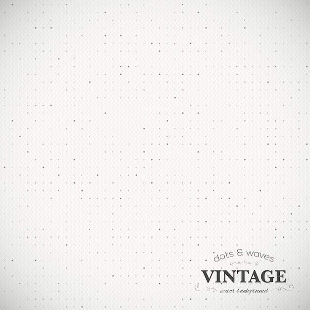 Vector fondo de vector punteado vintage