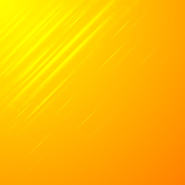 Fondo de vector de rayas naranja brillante brillante