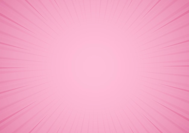 Fondo de vector de rayos de color rosa brillante