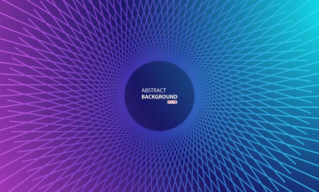 Fondo de vector de remolino círculo abstracto