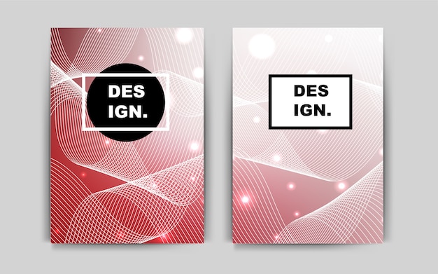 Fondo de vector rojo claro para presentaciones