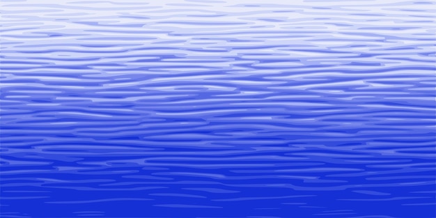 Vector fondo de vector de superficie de mar de ondas y ondas de agua