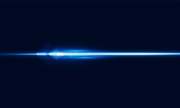 Fondo de vector de tecnología abstracta con fondo de fuerzas de alta velocidad con fondo de triángulo de luz de flecha Comunicación de alta tecnología