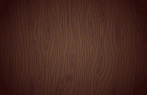 Fondo de Vector de textura dibujada a mano de madera de wengué oscuro
