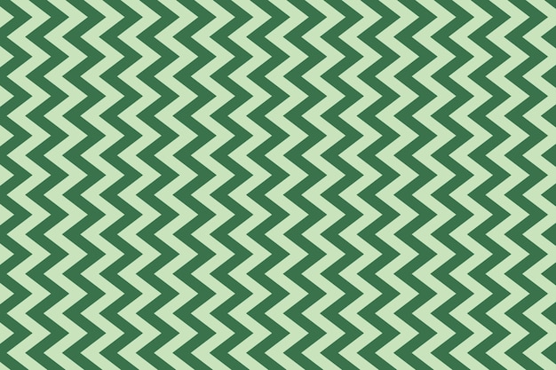 Fondo de vector de textura de espiga vertical verde Patrón de chevron en zigzag abstracto