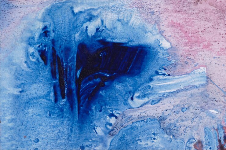 Vector fondo de vector de textura de manchas de acuarela abstracta pintada a mano colorida