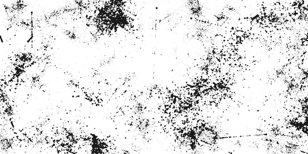 Fondo de vector de textura negra detallada antigua grunge