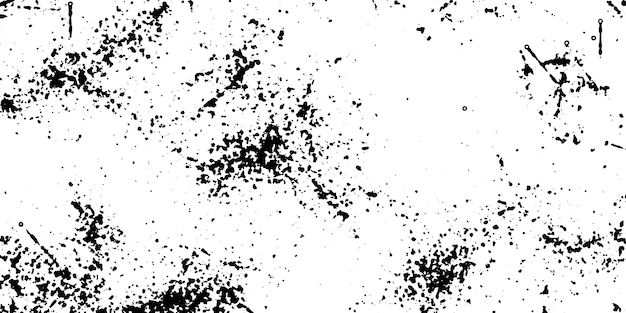Fondo de vector de textura negra detallada antigua grunge