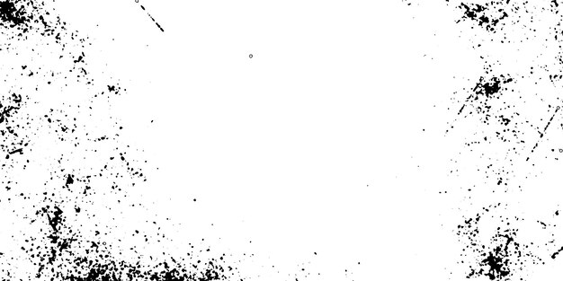 Fondo de vector de textura negra detallada antigua grunge