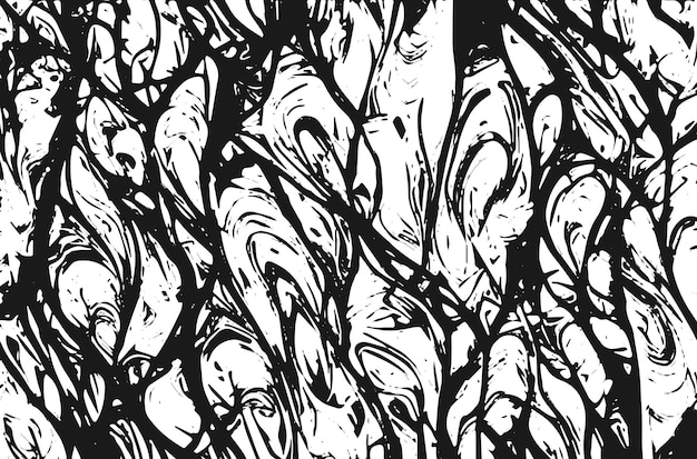 Fondo de vector de textura negra grunge
