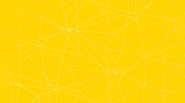 Fondo de vector triangular abstracto amarillo.