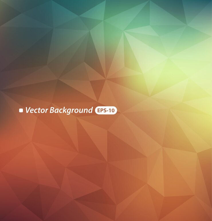Vector fondo de vector triángulo borroso