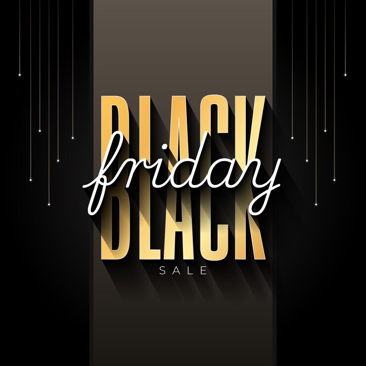 Vector fondo de vector de venta de viernes negro