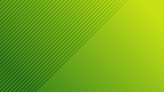Fondo de vector verde abstracto con rayas