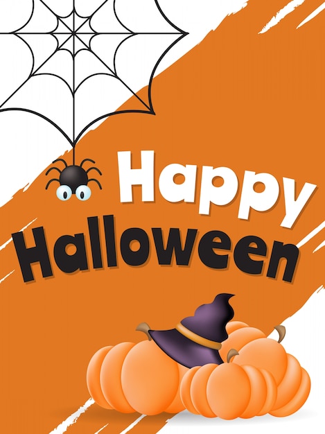 Fondo de vectores de Halloween de fondo
