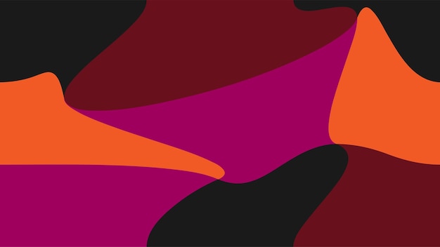 Fondo vectorial abstracto con forma geométrica y composición de efecto de color de gradiente