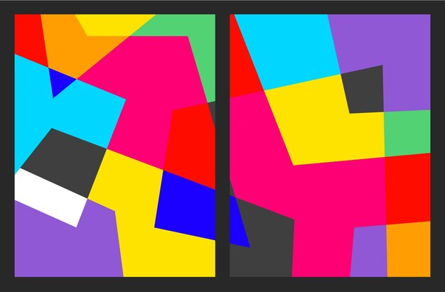 Fondo vectorial abstracto líquido de colores