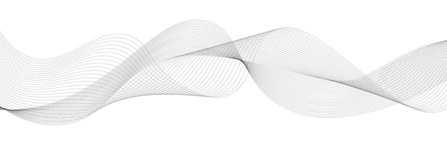 Fondo vectorial abstracto de ondas de sonido de movimiento