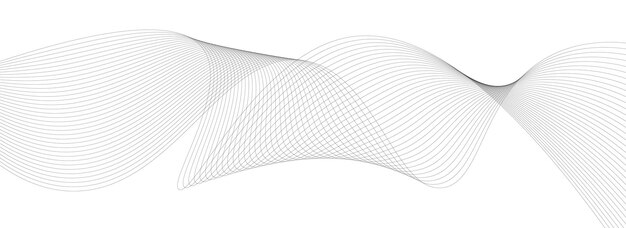 Fondo vectorial abstracto de ondas de sonido de movimiento