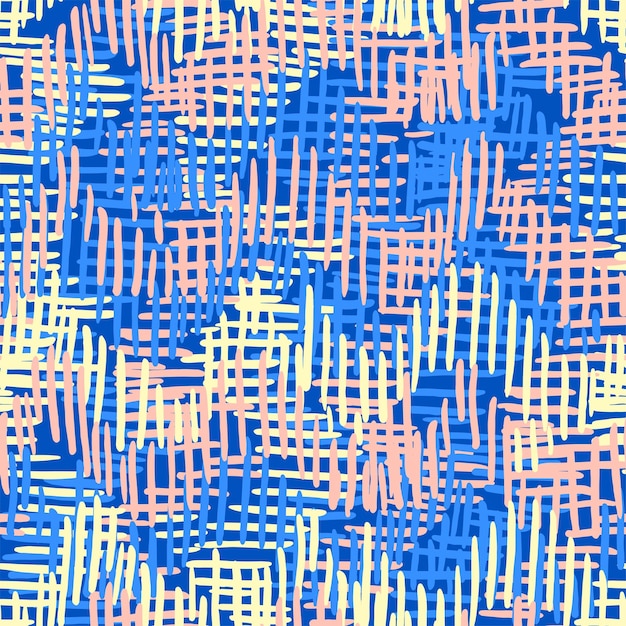 Fondo vectorial abstracto patrón de rayas Boho diseño étnico de color brillante