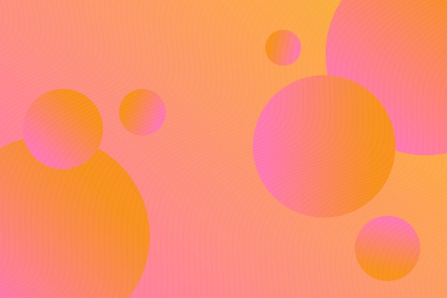 fondo vectorial abstracto rosa y naranja