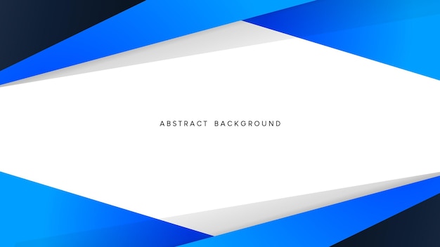 Fondo vectorial azul abstracto